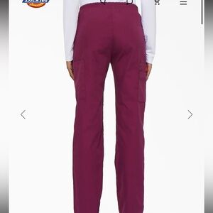 Dickies Burgundy Scrub Set